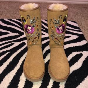 UGG Shoes - Ugg “Juliette” Embroidered Boots UGG Shoes - Ugg “Juliette” Embroidered Boots